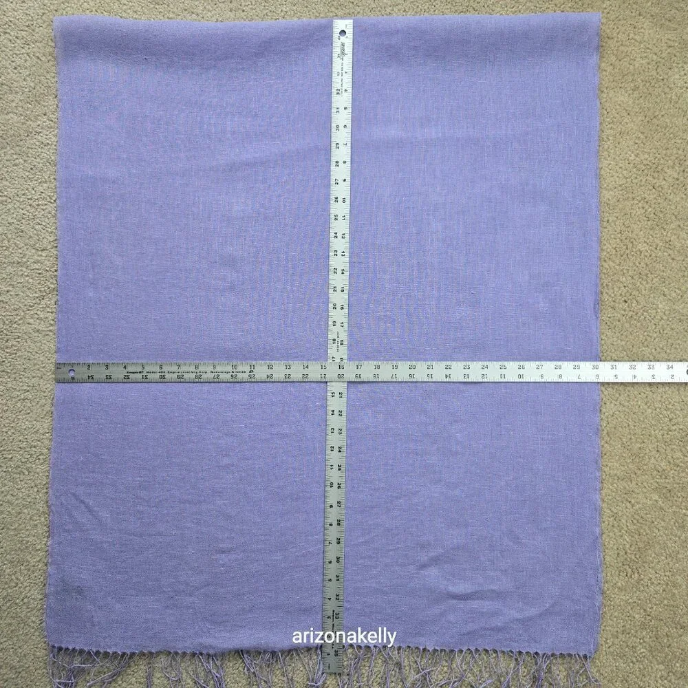 Lavender Linen Scarf Purple Charter Club